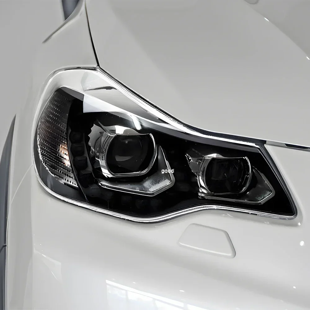 

Для Subaru XV 2011-2015 светодиодные автомобильные фары в сборе, обновленное высокое качество, двойные линзы проектора, автомобильные передние фонари, аксессуары