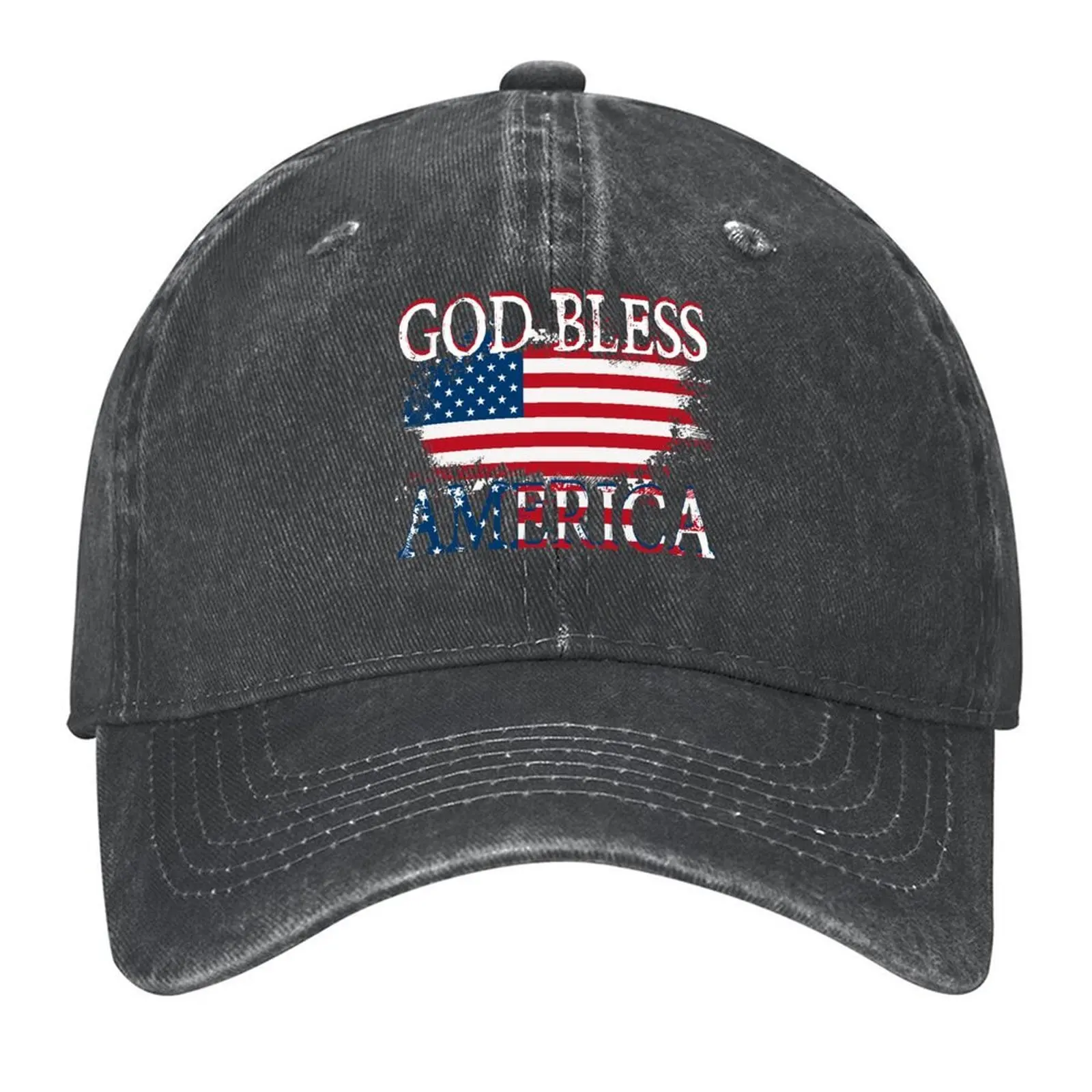 

God Bless America Baseball Cap tactical cap Military Cap Man Kids Hat Bobble Hat Luxury Woman Men's