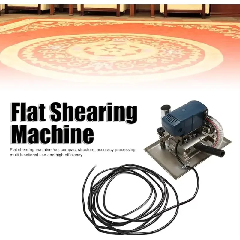High Portable Tufted Rug Trimming Machine Carpet Shear Flattening Equipment for DIY Tufting Carpet Leveling