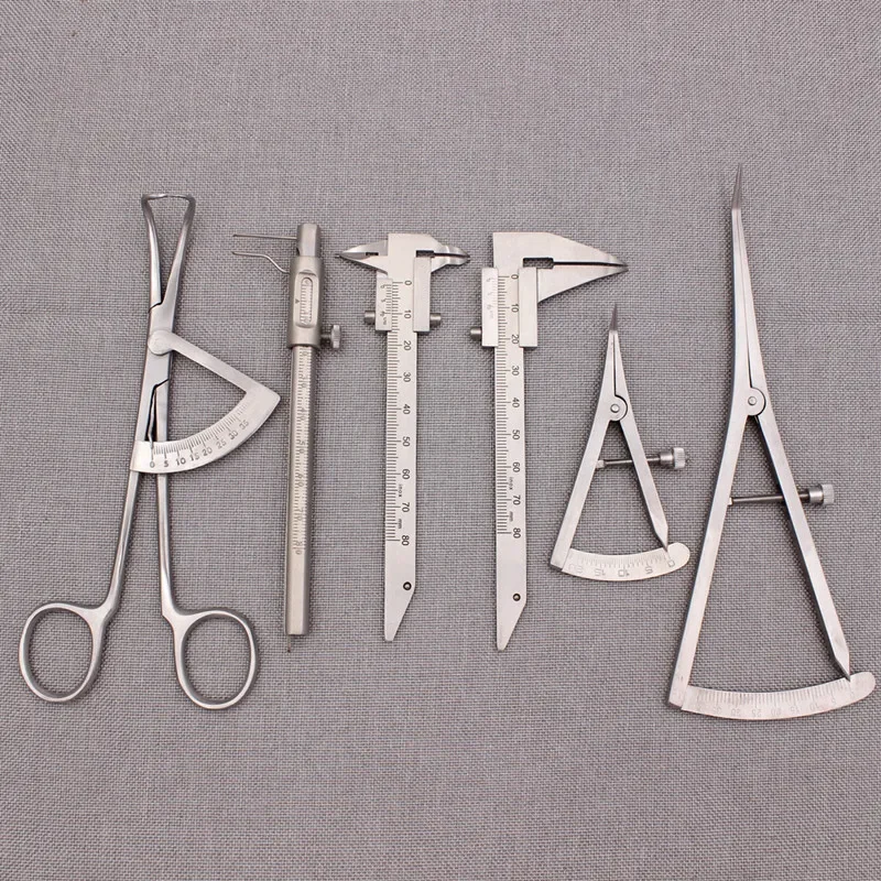High Quality Implants Castroviejo Bone Caliper Surgicals Wax Bone Thickness Lab Crown Gauge Calipers Lab Medicals Ruler