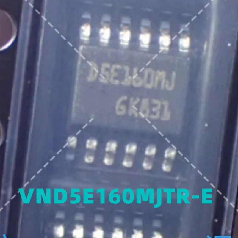 1PCS VND5E160MJTR-E VND5E160 Screen Printed D5E160MJ Patch HSSOP12 Distribution Switch Load Driver IC Chip