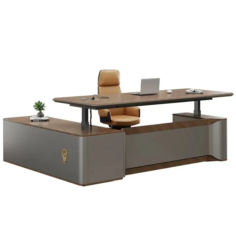 Simple Lifting Electric Office Desk for Office Load Bearing Non-Slip Feet High Quality Easy Installation Space Saving