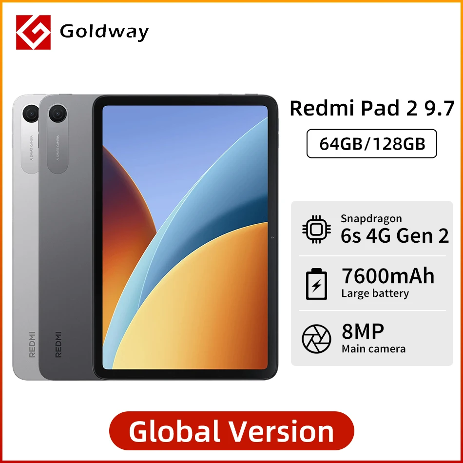 Xiaomi Redmi Pad 2 9.7 Global Version WiFi Tablets 9.7