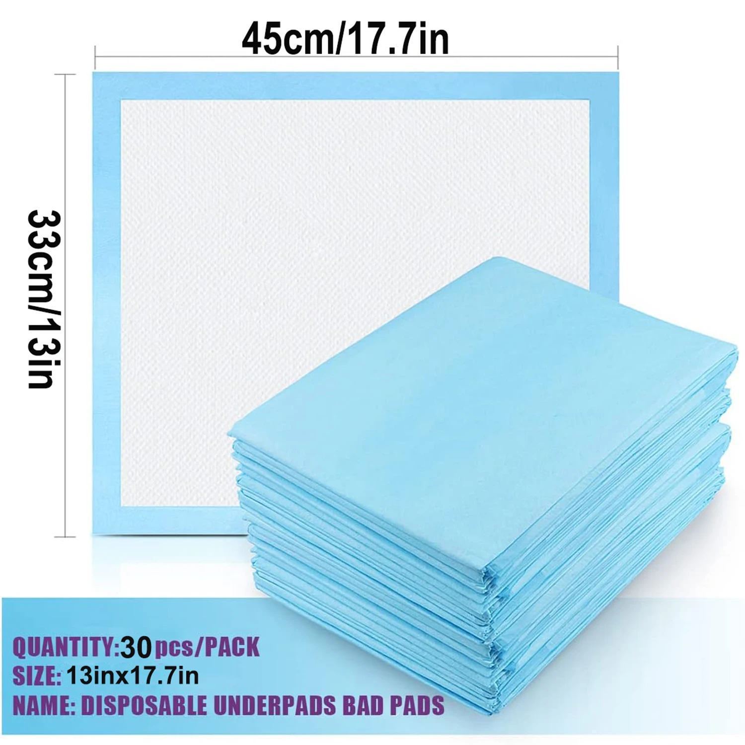 

20/50/100pcs Dog Training Toilet Disposable Cushion Healthy Diaper Pad High Male Dog Soft Texture Nappy Mat Cats Dog Quick-dry