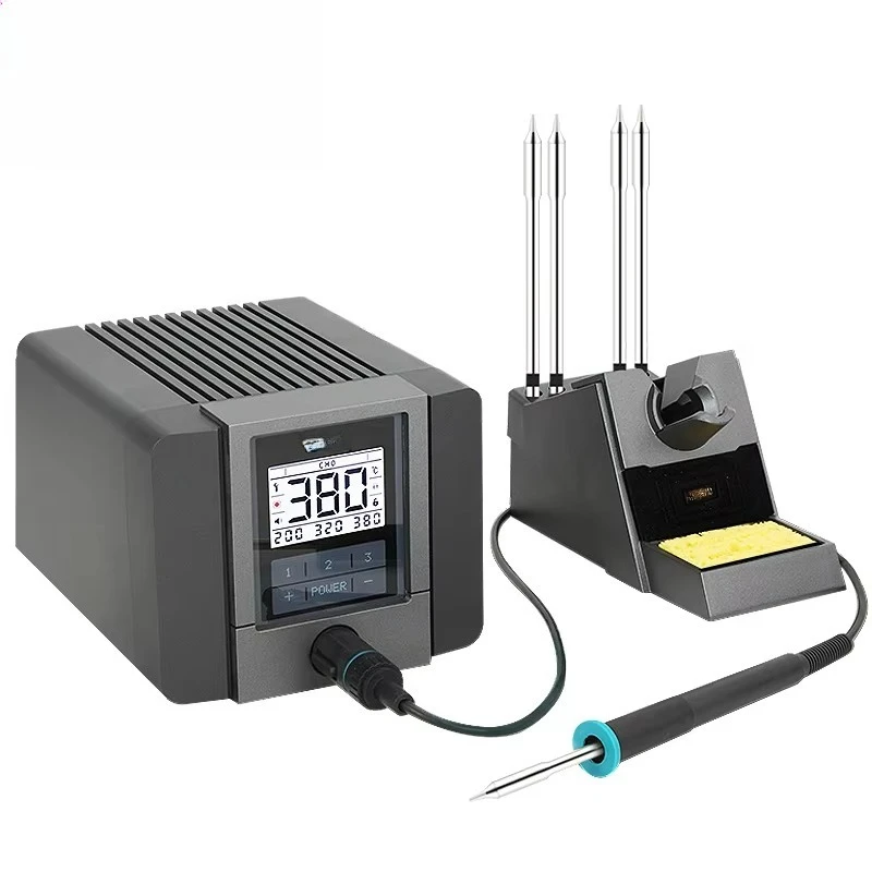 TS1200 Series 120W Hot Air Soldering Station Quick Rework 220V LCD Screen Core Components Including Motor Engine New Product