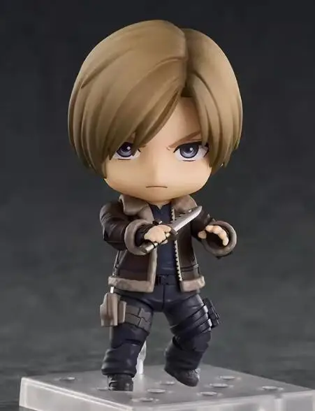 Game Biohazard EVIL Character Leon Scott Kennedy Cute Action Figure Toys