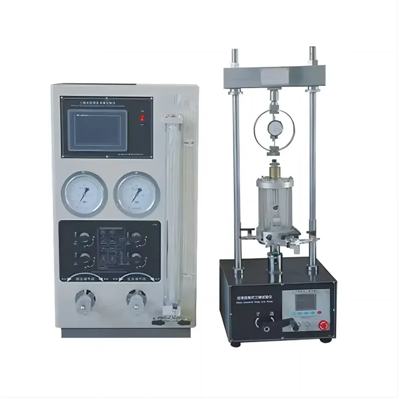 10kN 30kN Triaxial Soil Strain Controlled Test Apparatus for Geotechnical Laboratory Testing Equipment