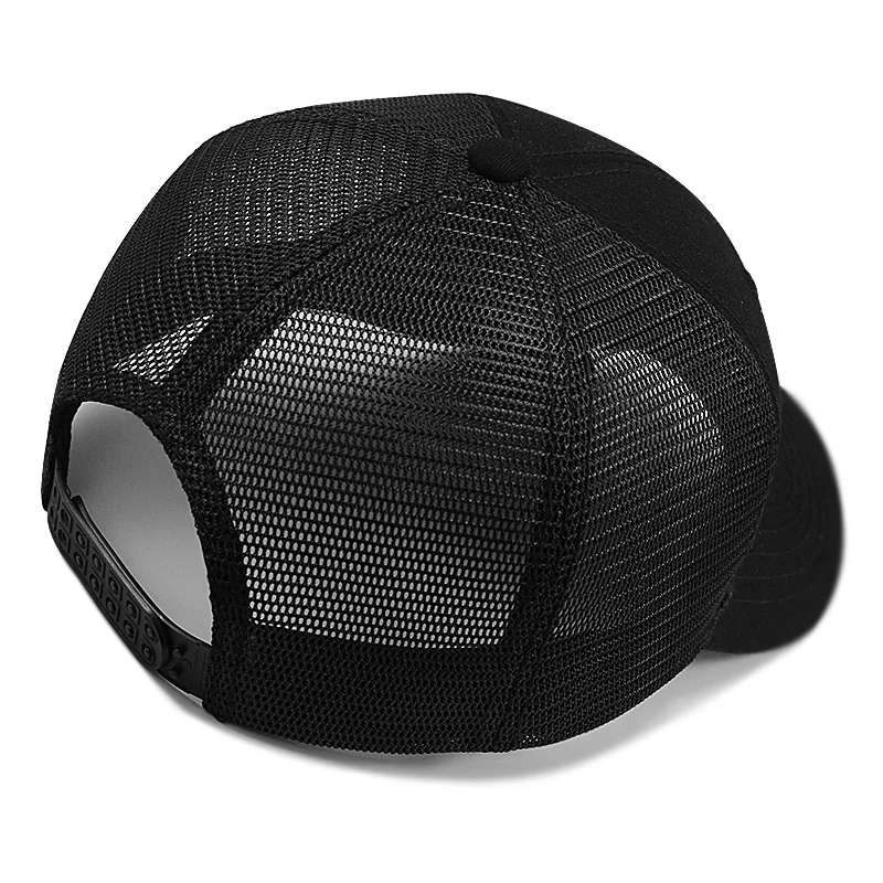 Boné de beisebol masculino grande cabeça, chapéu de camionista de algodão, snapback 3D, cabeça grande, tamanho grande, 60-68cm, tamanho grande, verão