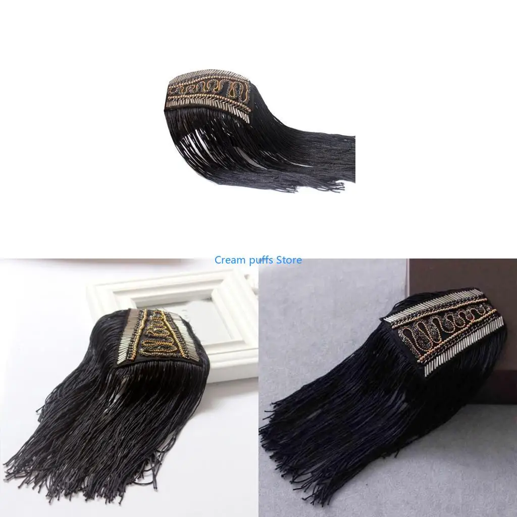

50L 1PC Брошь шипает кисточки epaulet на плечо.