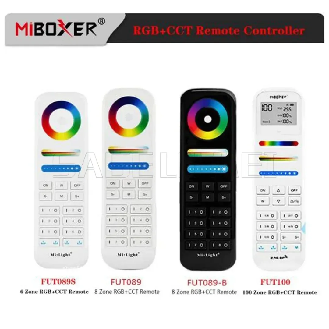 Milight MIBOXER Telecomando 2.4G RF Wireless Remote RGB + CCT Controller FUT006 FUT007 FUT087 FUT088 FUT089 FUT092 FUT094 FUT095 FUT096