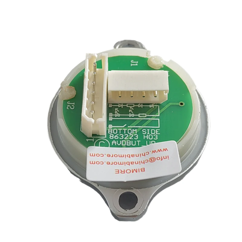 863233 H03 Botón de ascensor con orificio para tornillo Luz roja