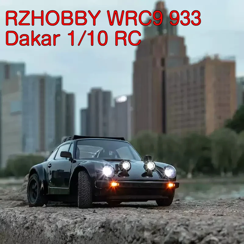 Rzhobby Wrc933 Daka 1/10 Scale Remote Control Rc Rally Car, Transparent Shell Set, Suitable For Adult Amateur Model.