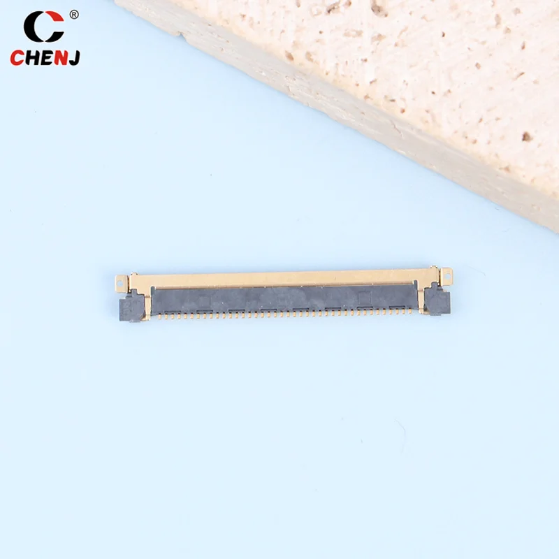 1Pcs 40 Pin Spacing 0.5 Laptop LVDS Display Panel Cable Interface Socket For Laptop Replacement Repair Accessories