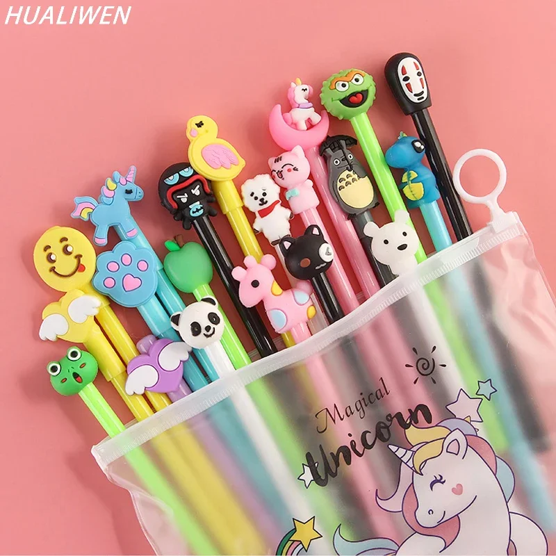 Gel Pen Lucky Random Partten Pens Set Stationery School Supplies School Stationery Office Suppliers Kids Gifts