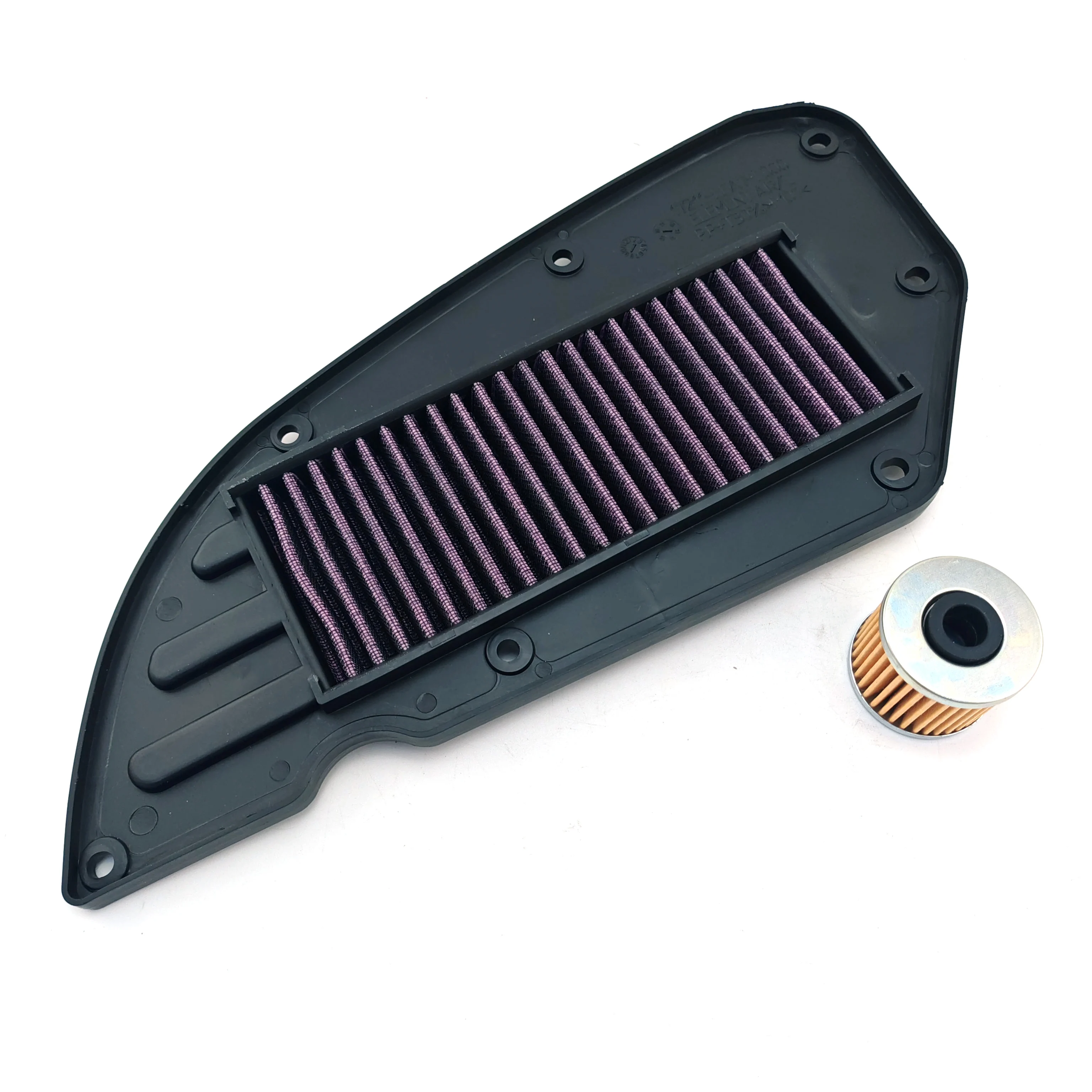Motorcycle Air Filter & Oil Filter Fit For KYMCO Xciting S350 Replacement Filter Kit