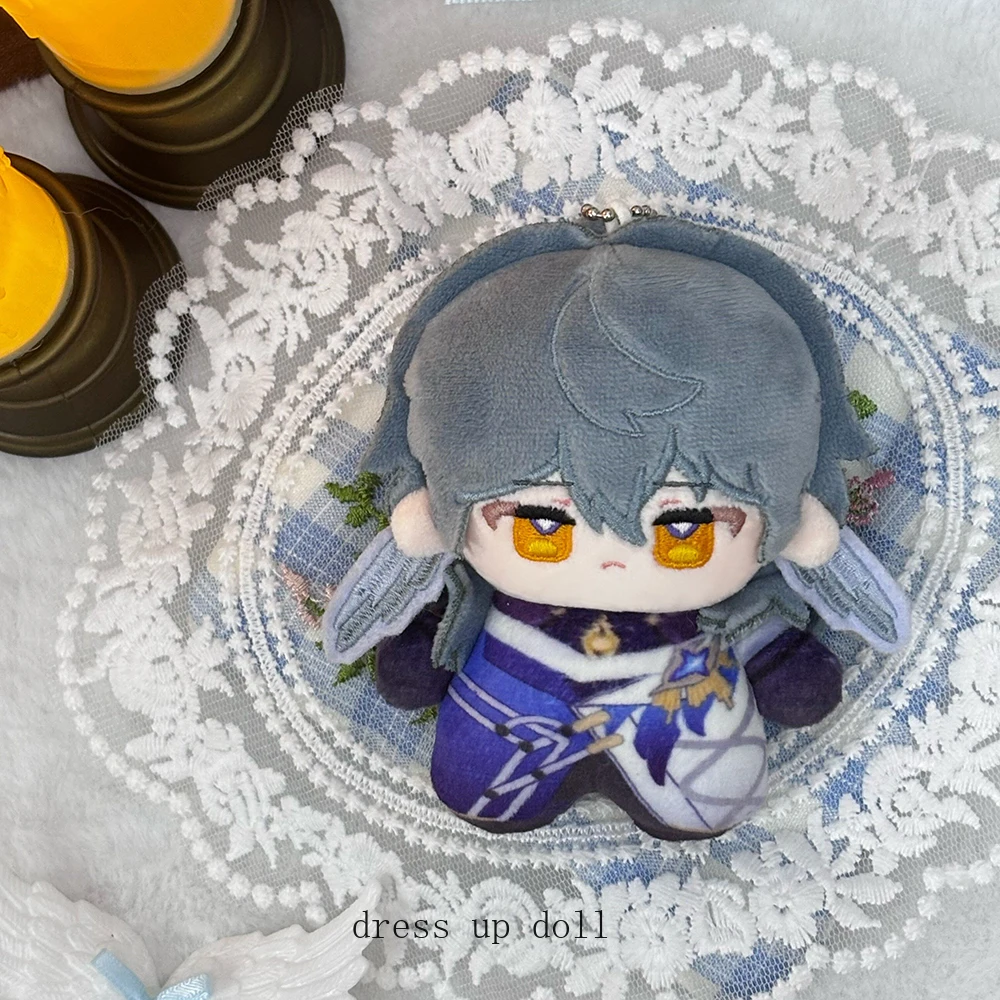 

Sunday Honkai：Star Rail Black Swan Sparkle Acheron Aventurine Anime Print Doll Nunu Body Mini Plush Pendant Toy 10cm Gift