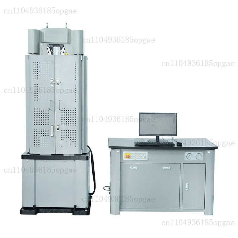 Microcomputer-controlled electro-hydraulic servo universal testing machine Automatic metal tensile machine, universal material