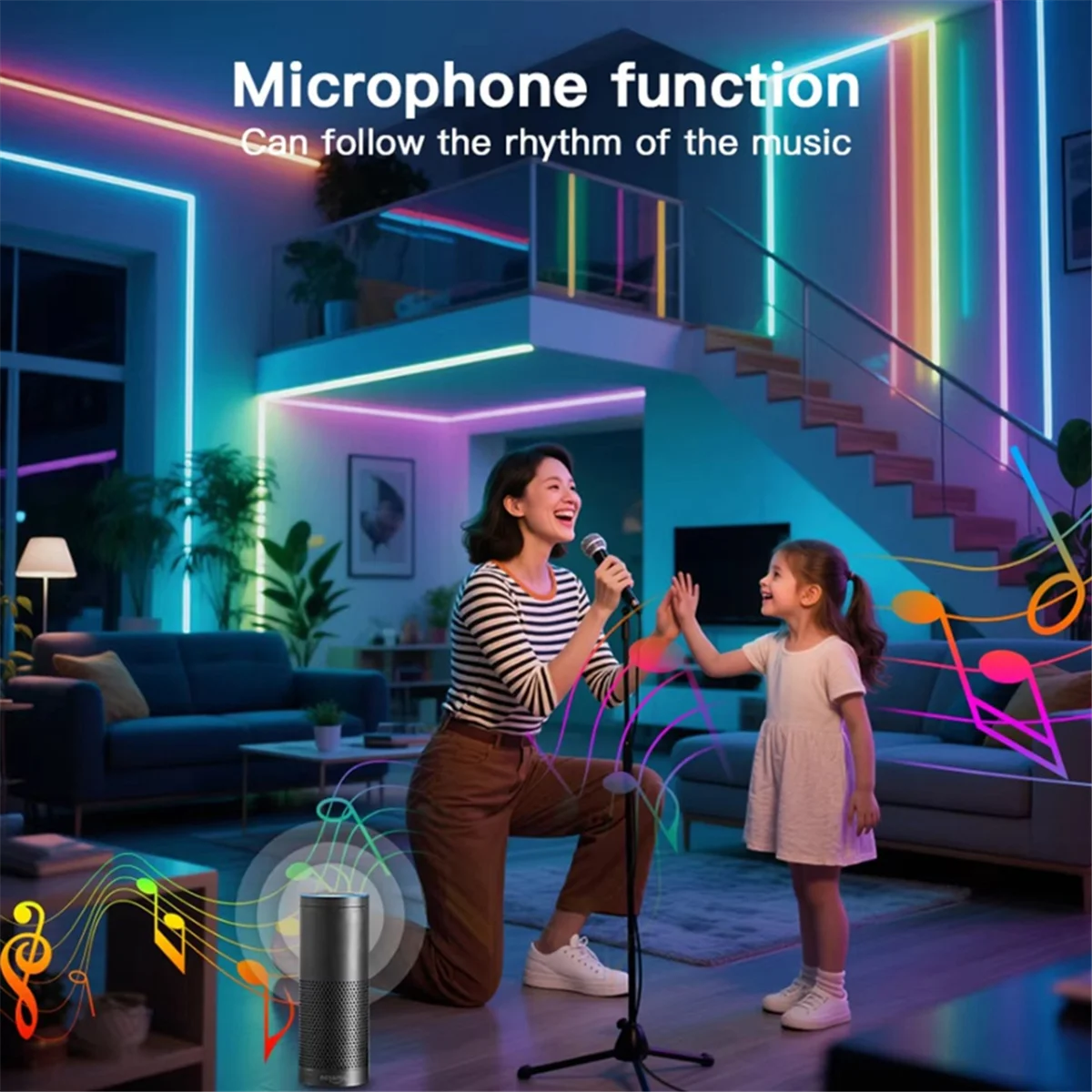 ABNJ ESP32 WLED Controller 4 เอาต์พุต 15A ฟิวส์ไมโครโฟนเสียงแบบไดนามิกไฟ DIY ประหยัดพลังงานรีเลย์ระดับ Shifter IC สีขาว