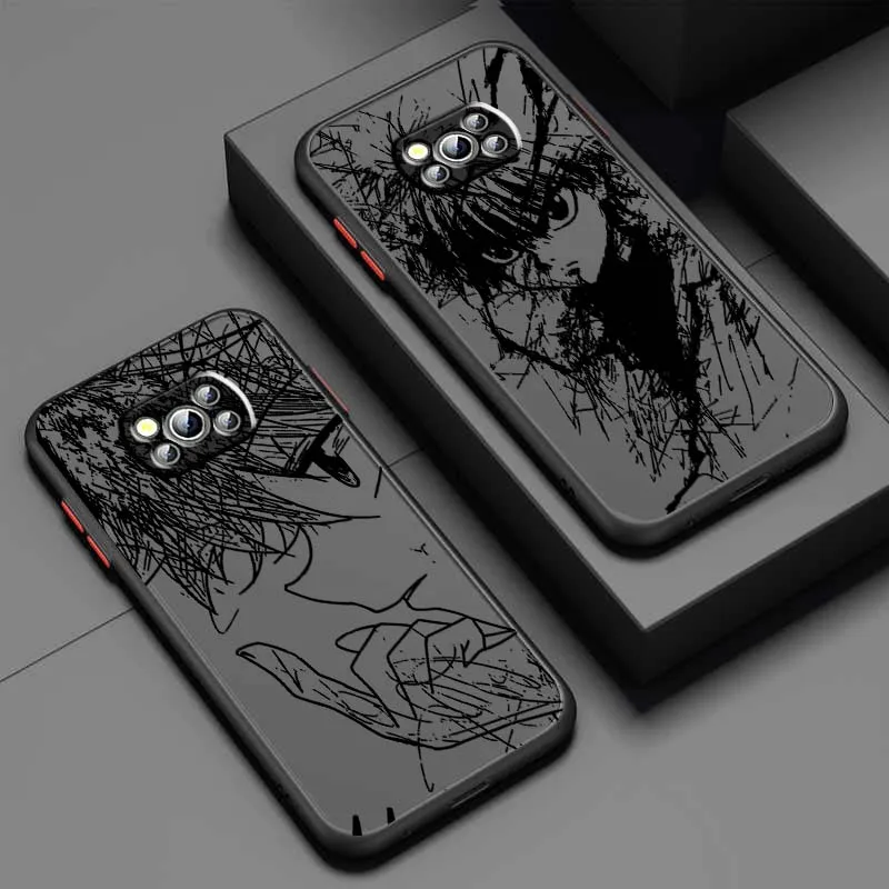 

Hunter x Hunter Popular Anime For Xiaomi Poco X6 X5 X4 X3 M6 M5s M5 M4 M3 F6 F5 F4 F3 Pro 5G Frosted Translucent Phone Case