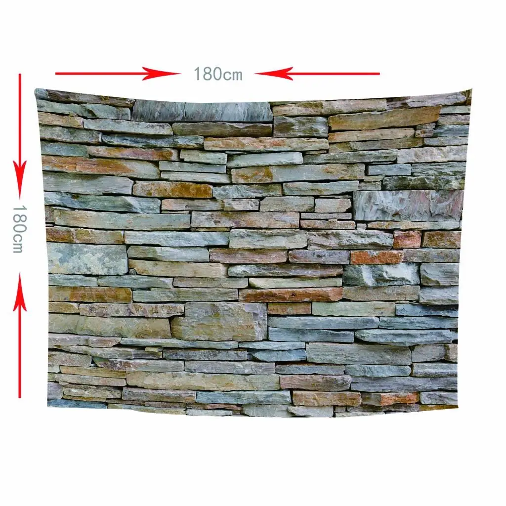 Dorm Wall Tapestries 180x180cm Lightweight Fabric With Hand Sewing Edge Bedroom Decor Wall Tapestry