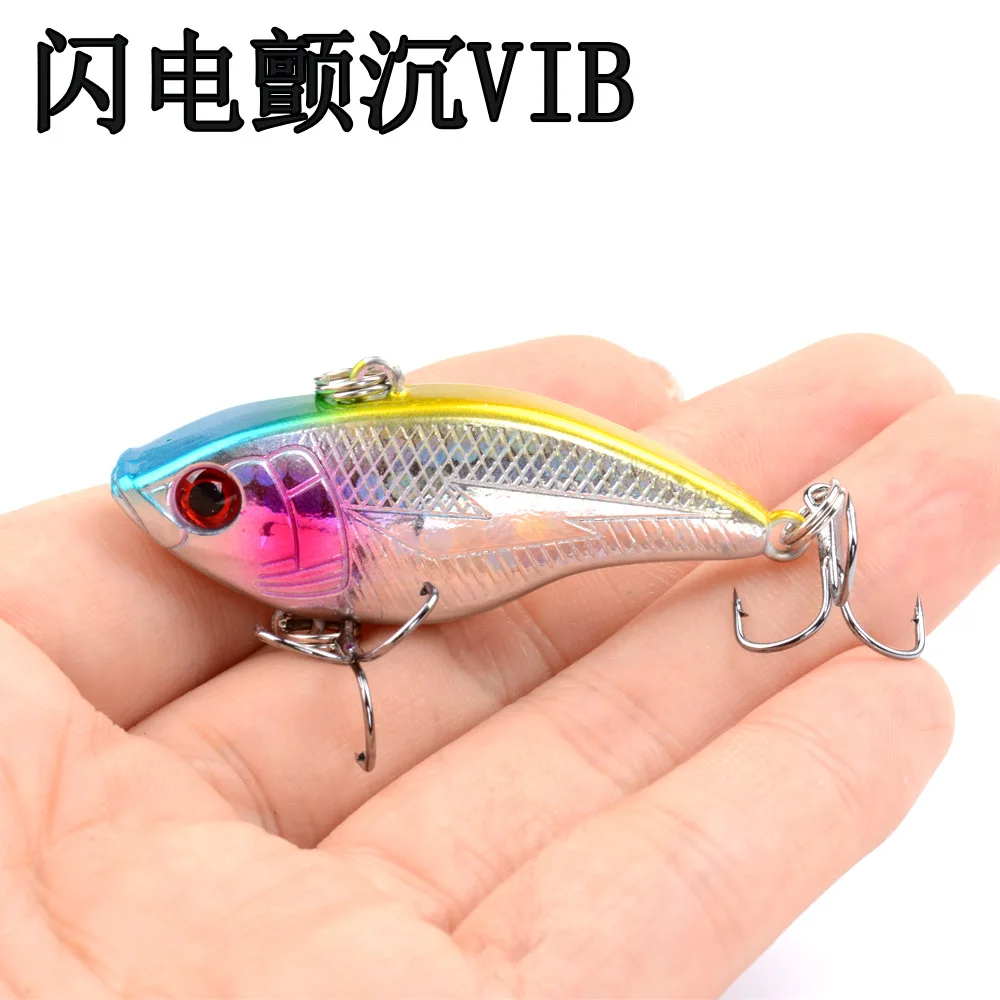 New product 14g Sinking Vibration Twitch Fishing Lures Deep Sea Long Casting Lipless VIB Spinner Noisy Swimbait Wobbler Artifici