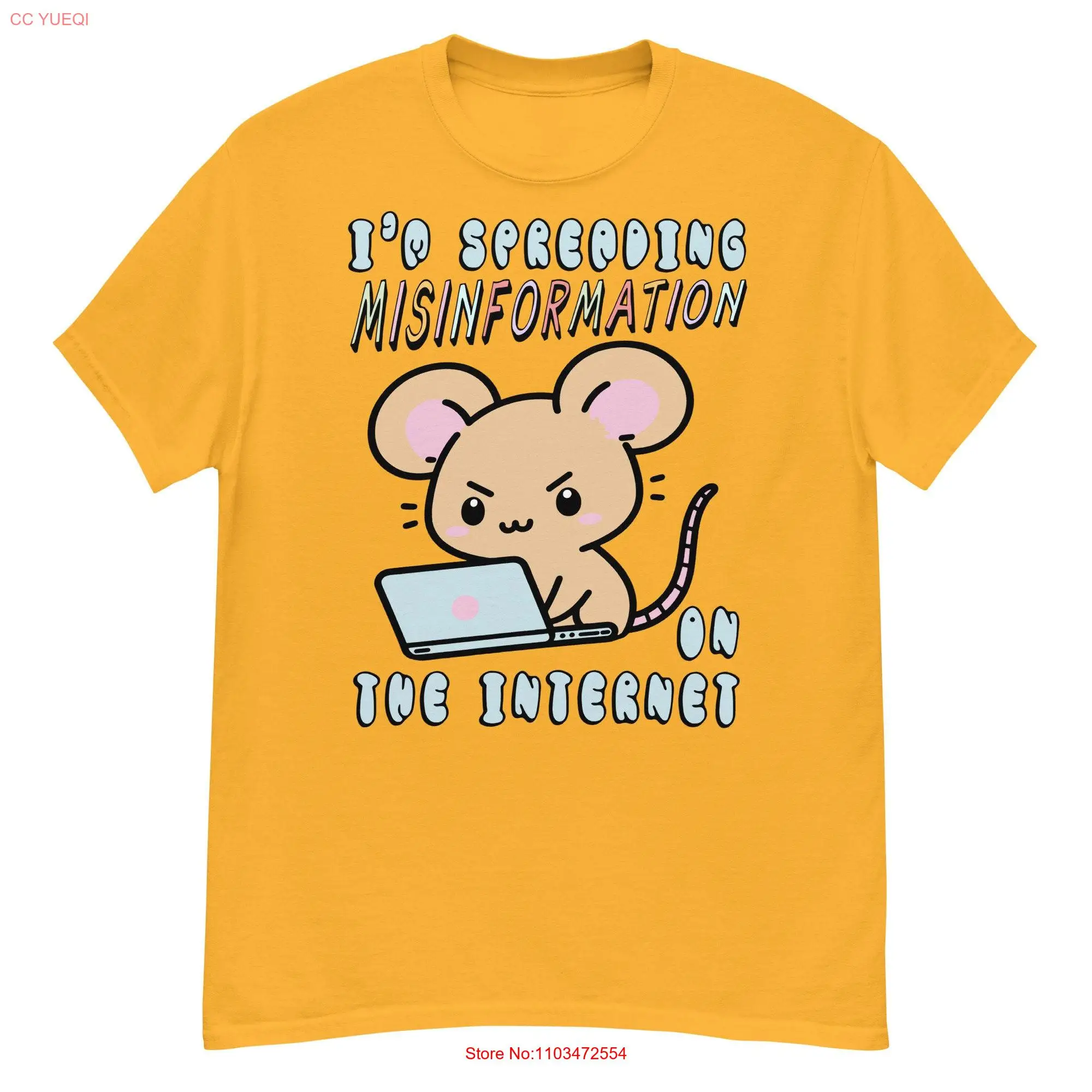 Широкая Милая футболка с длинным или коротким рукавом с изображением смешанной информации в Интернете