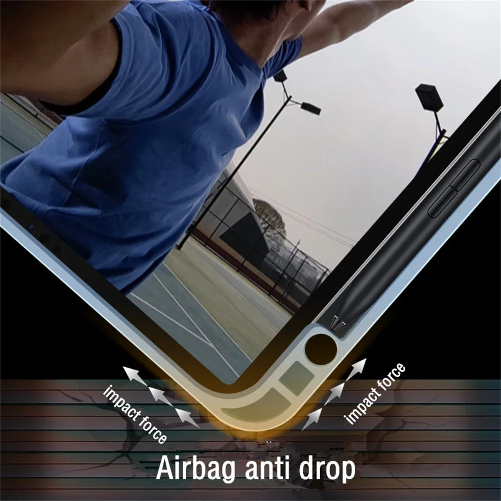 حافظة حماية للكمبيوتر اللوحي لهاتف Xiaomi Mi Pad 5 6 7 5Pro 6Pro 7Pro Redmi Pad SE 11 10.61 بوصة مع حامل قلم رصاص Funda #4