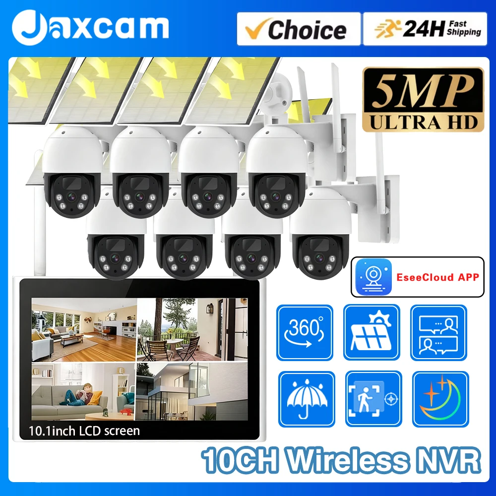 5MP Solar Power Bat…