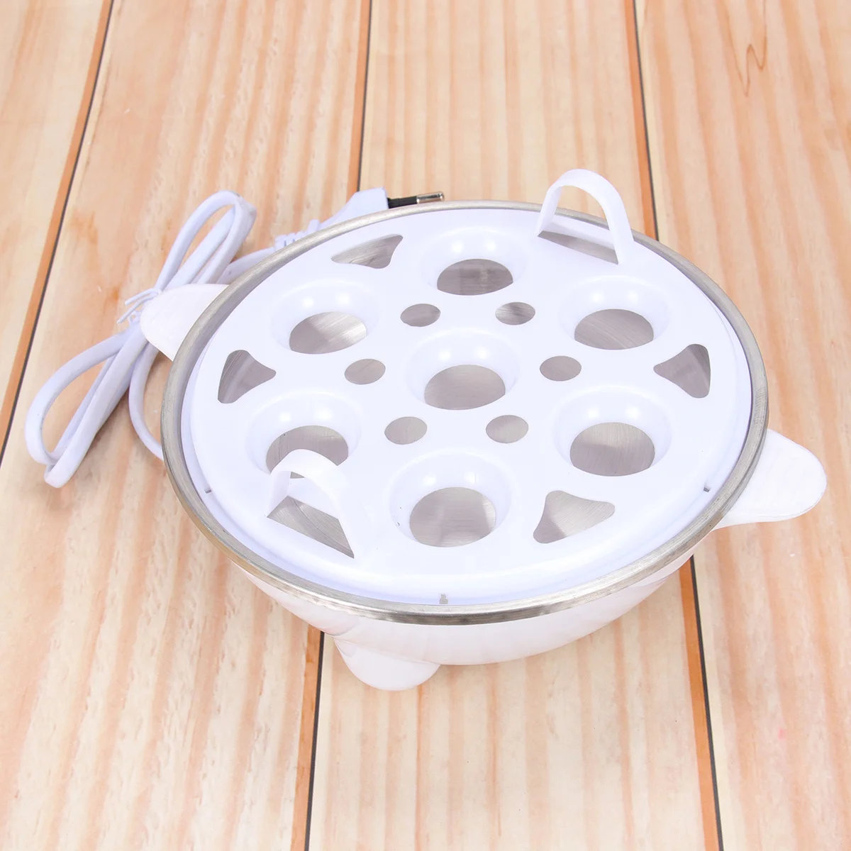 

Chicken Shaped Egg Cooker Multifunctional Portable Kitchen Utensil Yellow Egg Boiler Steamer for Travel Camping