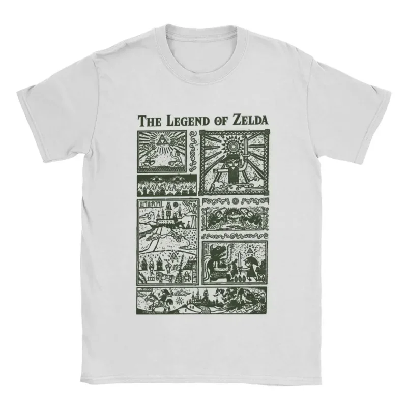 

Винтажная хлопковая футболка для мужчин, тенниска с надписью Retold Legend Of The Kingdom, с принтом слезы о короне, майка с круглым вырезом, одежда для игр в винтажном стиле, 4XL, 5XL