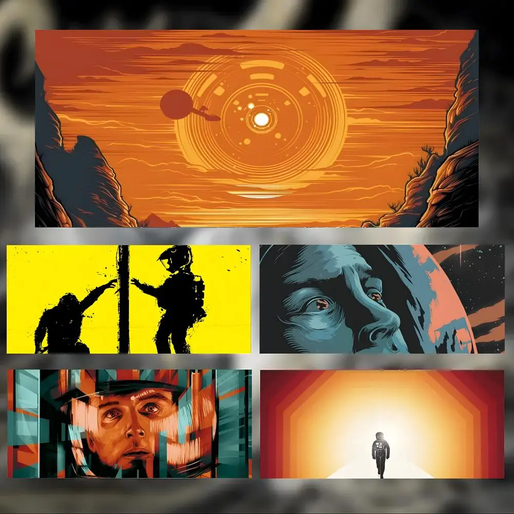 2001 A Space Odyssey Mouse Pad Large Thick Desk Pad Stitched Edges Gaming Mouse Mat for PC