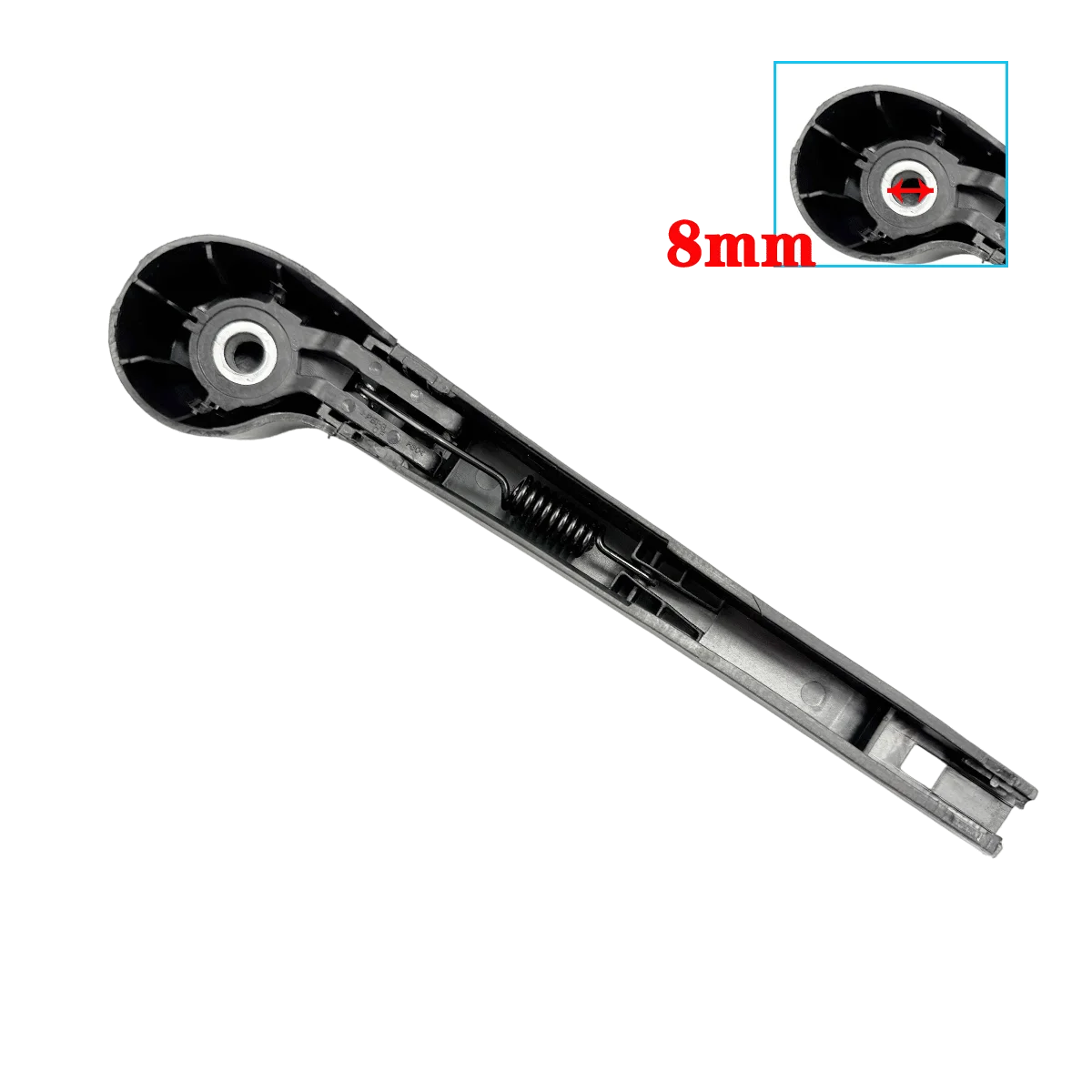 1/2PCS Rear Windscreen Wiper Blade Wiper Arm Kit For skoda CITIGO 2012+ Windshield Windscreen Rear Brushes Accessories