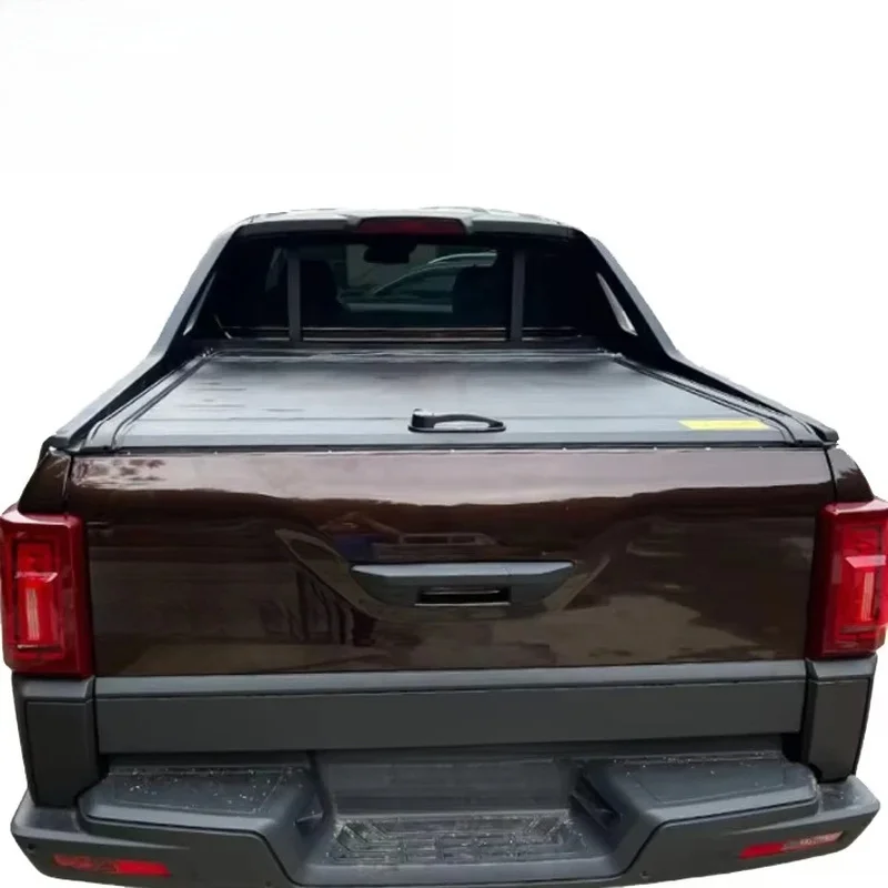 Factory Outlet The Soft Roll Pickup Truck Bed Retractable Roller Lid Hard Tonneau Cover For Tundra Maverick JMC MAXUS