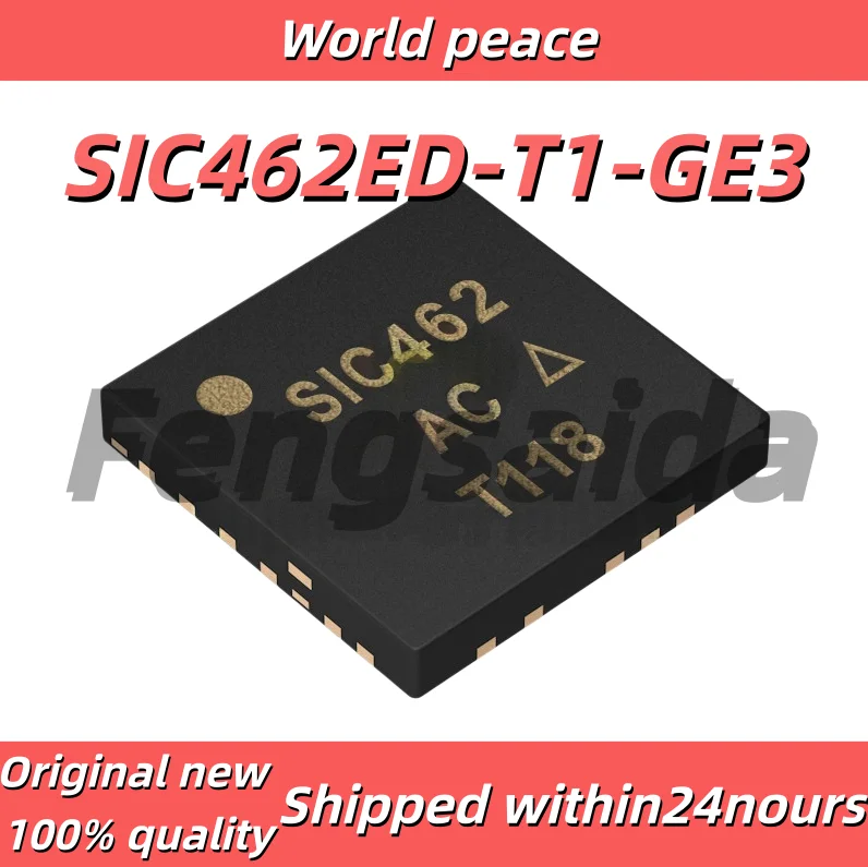 2PCS/100% brand new SIC462ED-T1-GE3 SIC462ED SIC462 QFN Black plastic casing