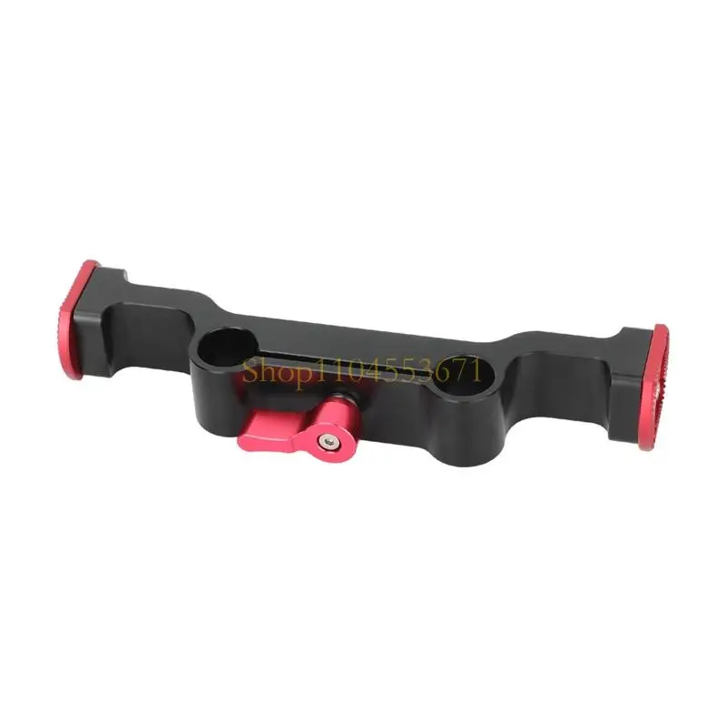 

Best Seller Aluminum 15mm Double Hole Tube Clamp For DSLR Camera Cage Pipeline Installation