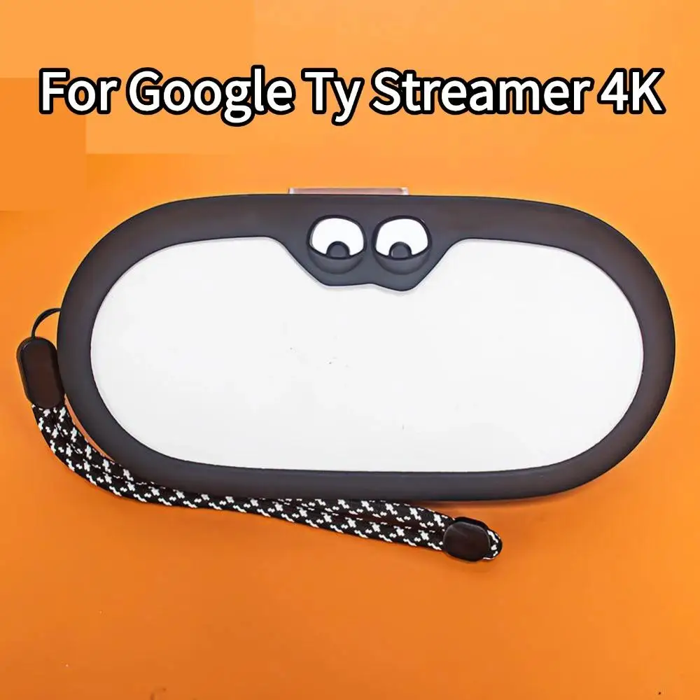 For Google Google Ty Streamer 4K TV Box Silicone Protective Cover Solid Color Simple Dust Silicone Set-Top Box Protective Case