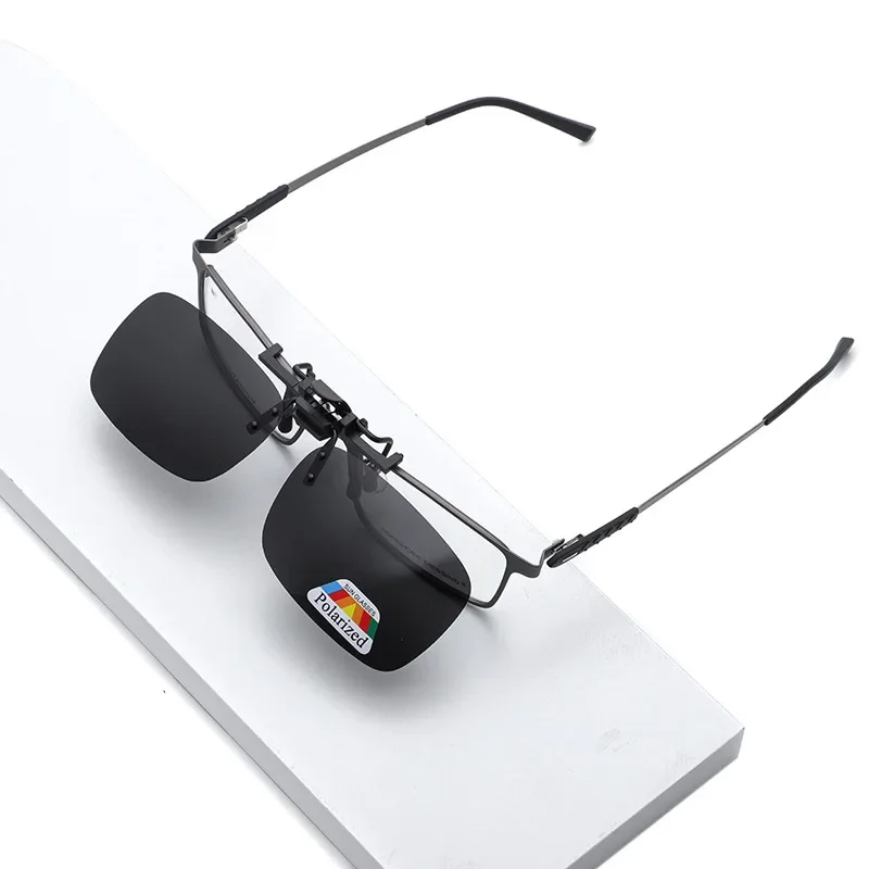 2/3pcs Polarized Sunglasses Clips Glasses Clip Driving Night Vision Eyeglasses UV380 Outdoor Shades High Definition Sun Glasses