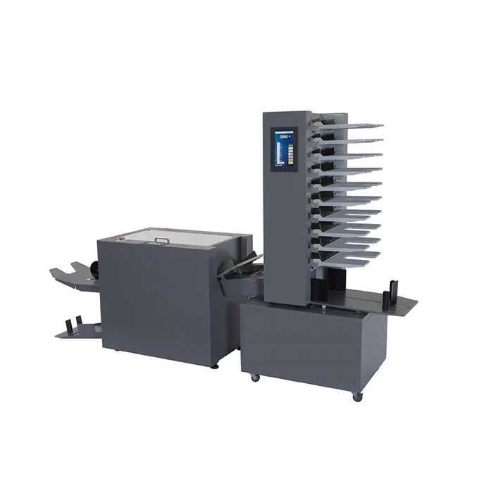 （2026） Automatic Stitching System Paper Gathering Folding Machines Staples Booklet Maker Machine 6 10 12 20 Stations Paper