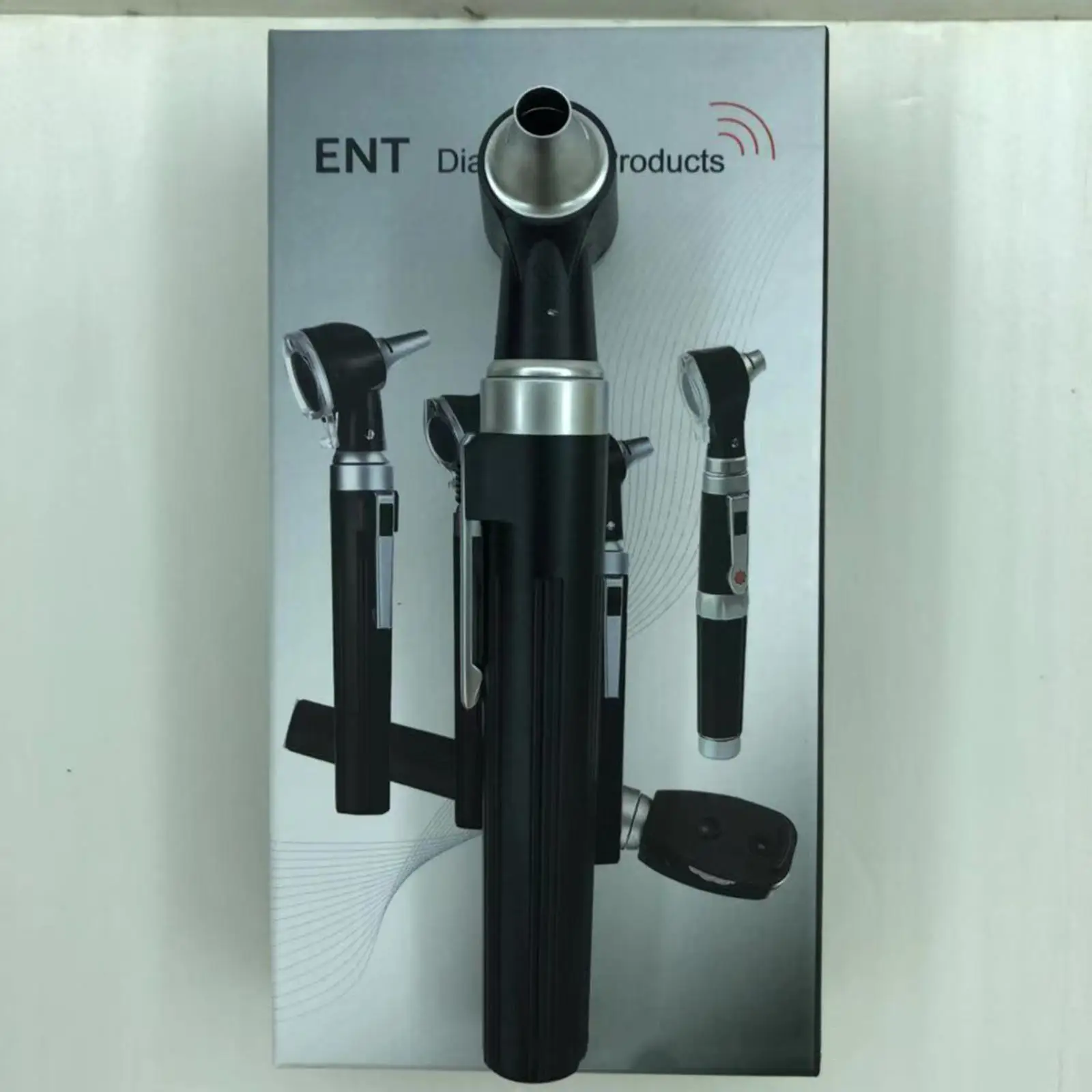 

Pro Otoscope Ear Magnifier Light 3x Zoom Portable Ear Endoscope Speculum Set for Self Examination at Home