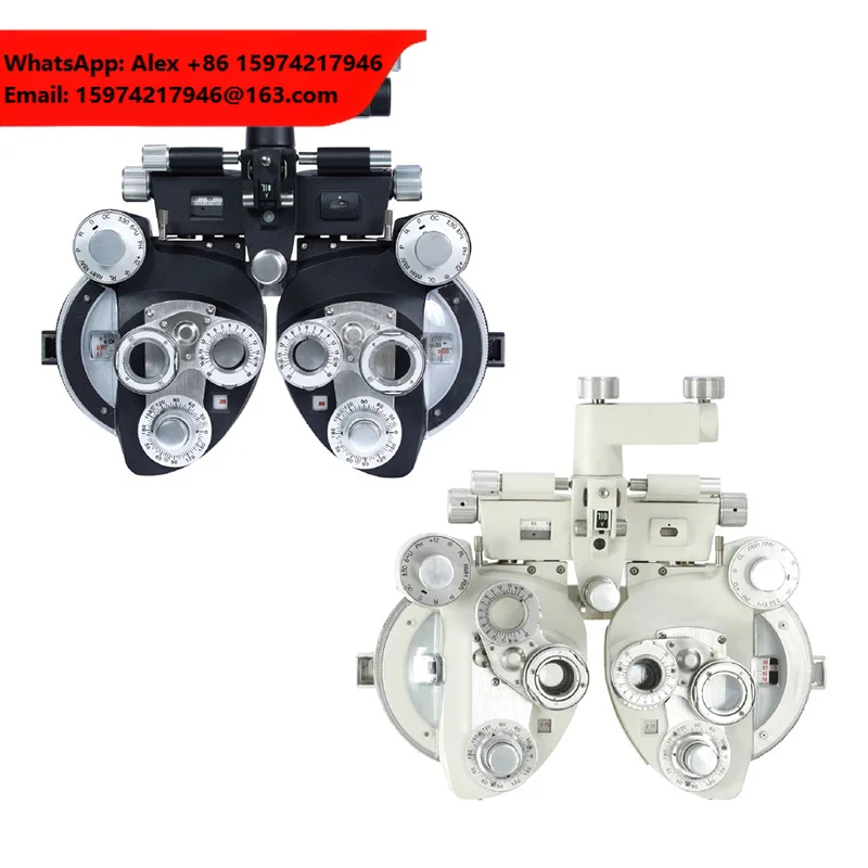 WB-1104A/B Phoropter Ophthalmic Optical Instruments Manual Vision Tester Equipment Black & White Eye Tester