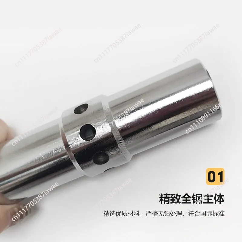 Wear-resistant tungsten steel boron carbide high-speed sandblasting gun single and double inlet venturi nozzle accessories