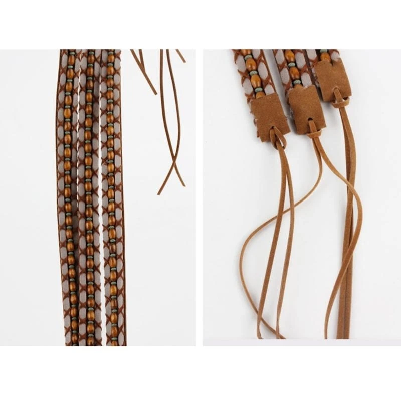 5ASD مرصعة باند باند كاوبوي هات باند الغربية حزام حزام فرقة المكسيكية باند الغربية هات على القبعة الأصلية القبعة الأصلية