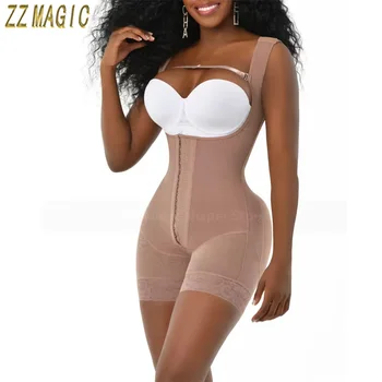 Fajas Colombianas Girdles Kompressions-Shapewear BBL Postoperative Korrektur-Shapewear Bauchkontrolle Sanduhr Modelliergurt