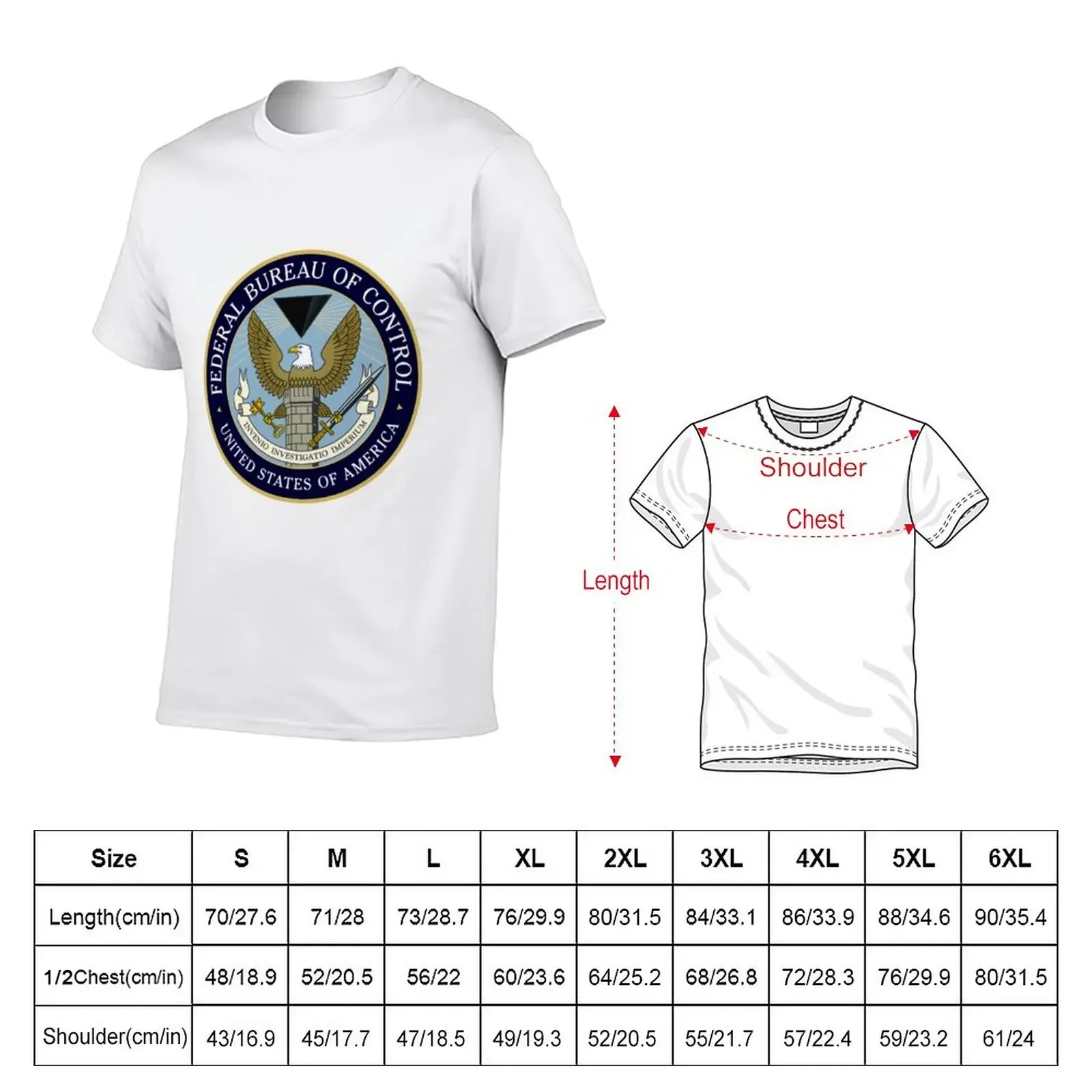 FBC - Federal Bureau of Control T-Shirt sublime t shirt boys t shirts sports fan t-shirts Men's t shirts