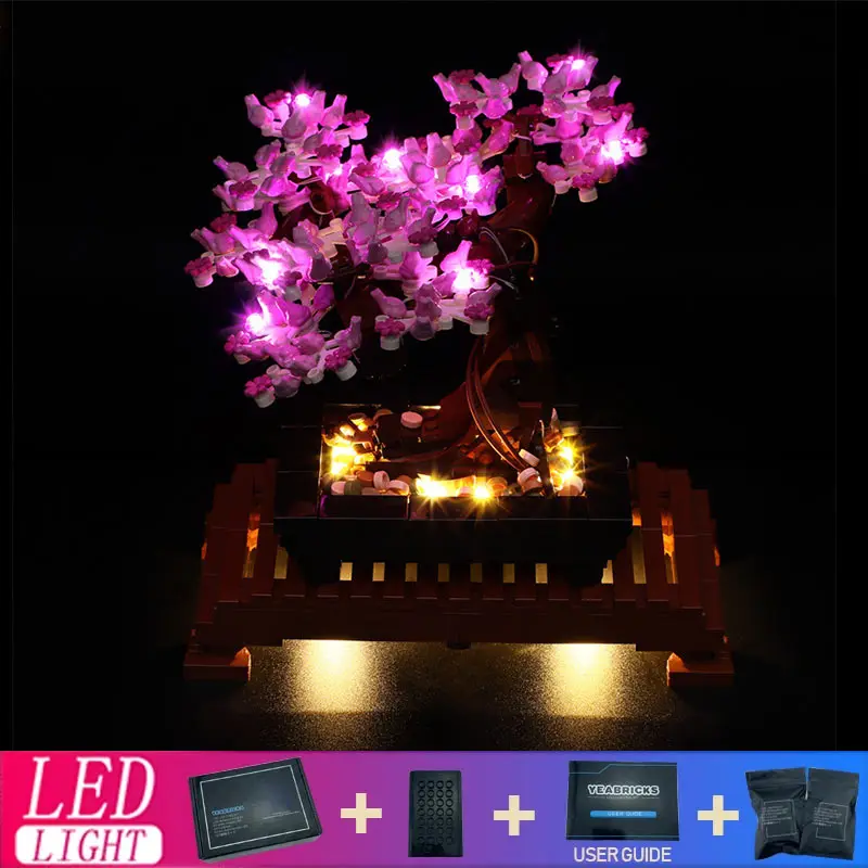 

Diy LED Light Kit For LEGO 10281 Bonsai Tree (Only LED Light,Without Blocks Model )