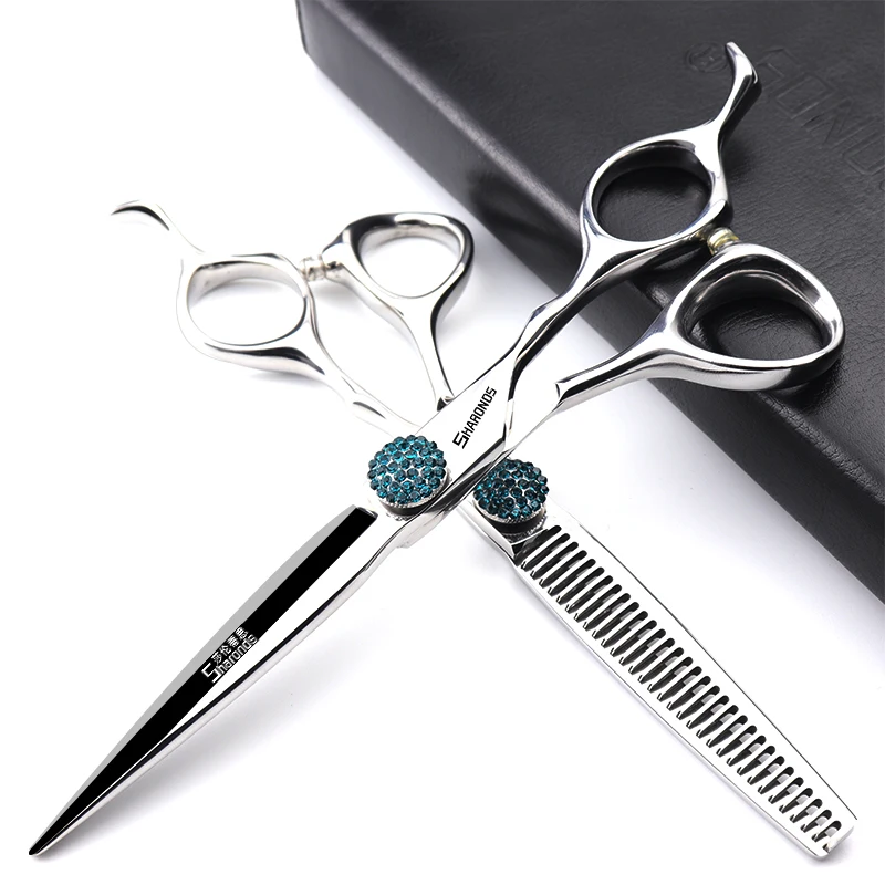 Authentic hairstylist, professional hair clippers, thinning and smoothing teeth, hair clippers, and home bangs tool set.