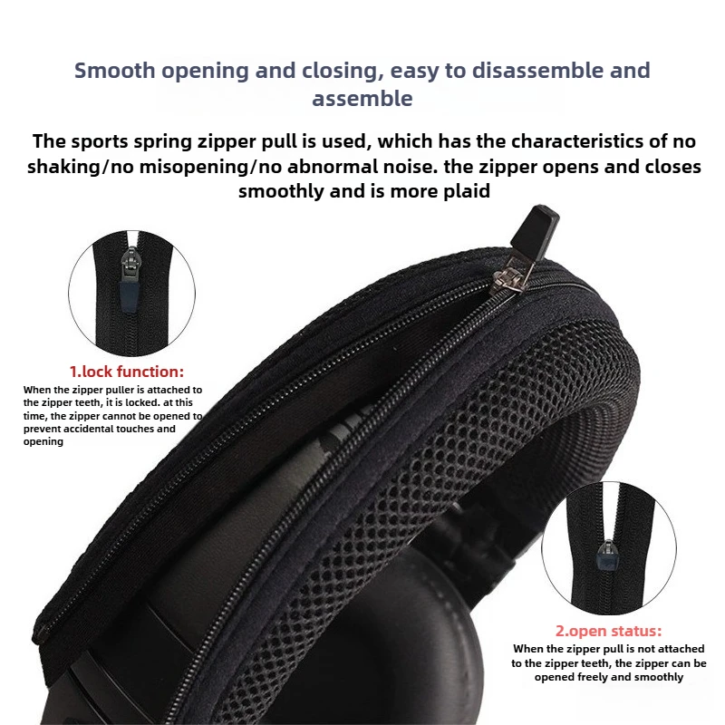 For Audio-Technica ATH-M50X Over-ear Headphones , Soft Headband Protector Crossbar Cover & Replacement Headband Cover #6