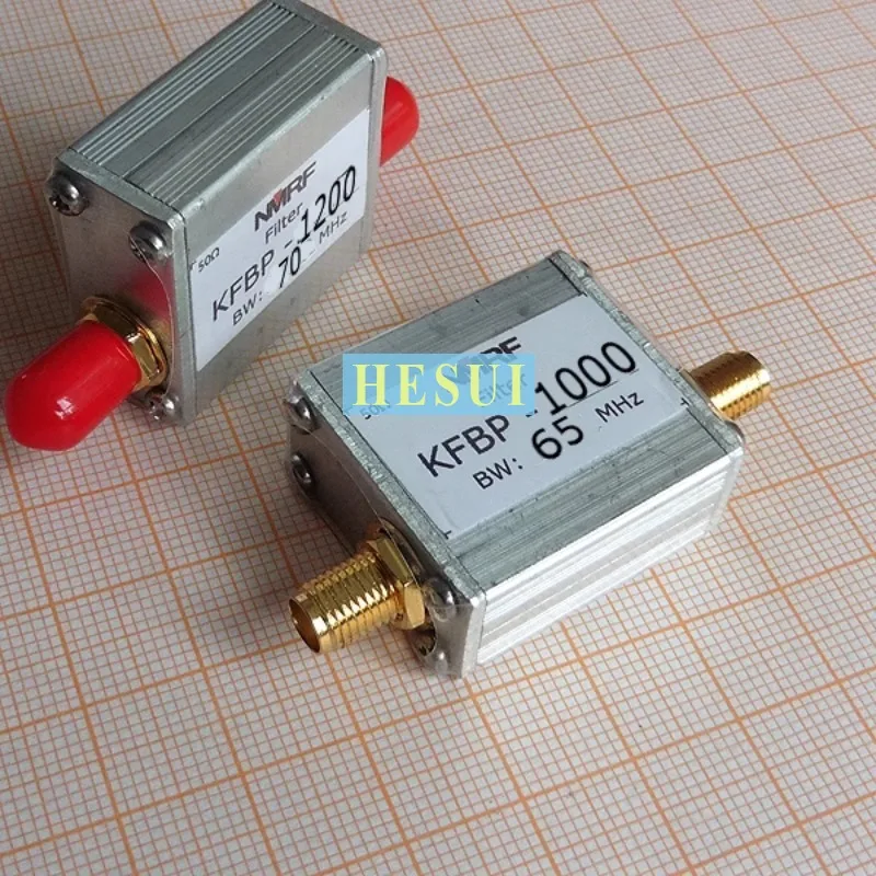 

BPF Filter RF Custom narrow-band bandpass filter, 800 ~ 1400MHz Module any frequency point, SMA interface Module Board