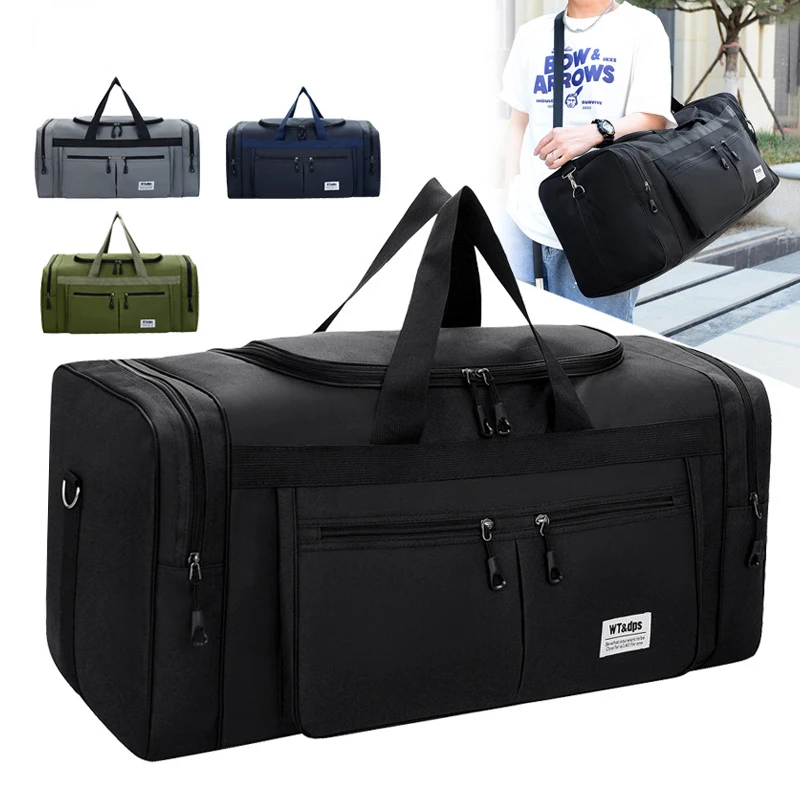 Saco de Viagem de Grande Capacidade, Organizador Duffle, sacolas masculinas, Casual Outdoor Sports Hand Bagagem Bolsas