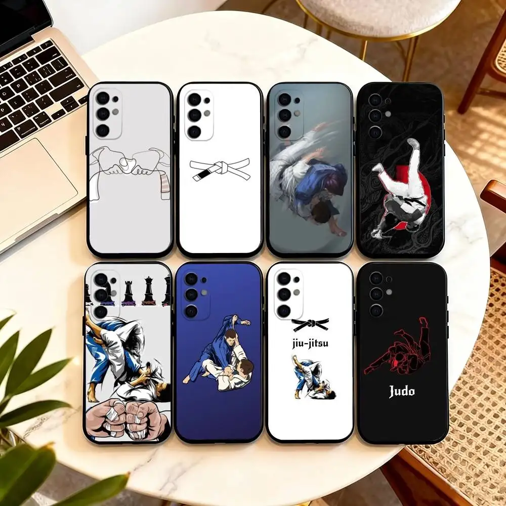 BJJ Brazilian Jiu Jitsu COOL  Phone Case Black Silicone Soft For Samsung S25,S24,S21,S22,S23,S30,Ultra,S20,Plus,Fe,Lite